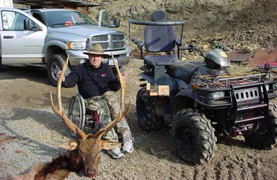 Elk hunting for physically challenged
